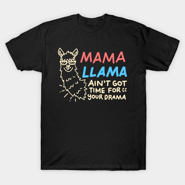 Mama LLama T-Shirt by nordishland